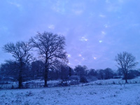 Les terres de l'Awen sous la neige